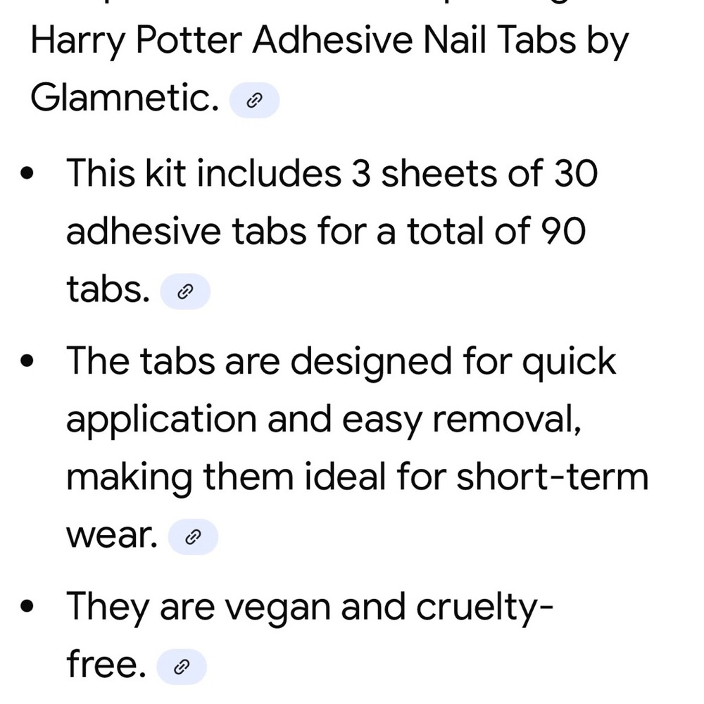 Glamnetic Harry Potter 4 pk Adhesive Nail Tabs - Picture 5 of 5